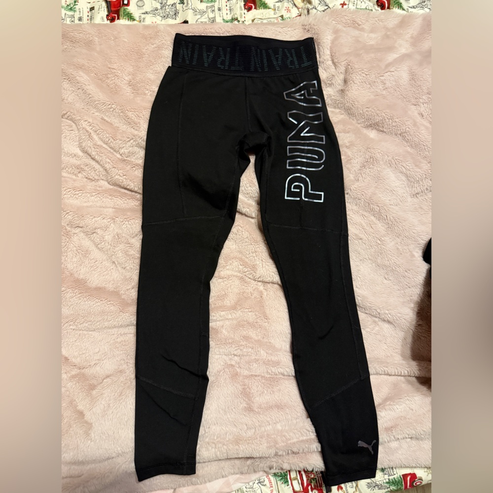 PUMA women Black Leggings